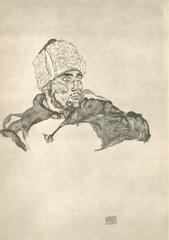 R. Layni, Zeichnungen folio, "Russian Soldier" Collotype plate VII