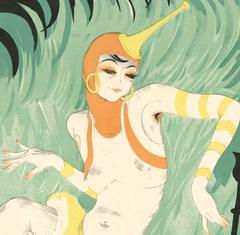 Kostume, Plakate, und Dekorationen, "Anne Lemans"