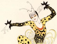 Kostume, Plakate, und Dekorationen, "Der Salamander"