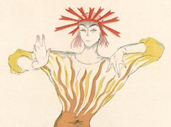 Kostume, Plakate, und Dekorationen, "Il fiore del male"