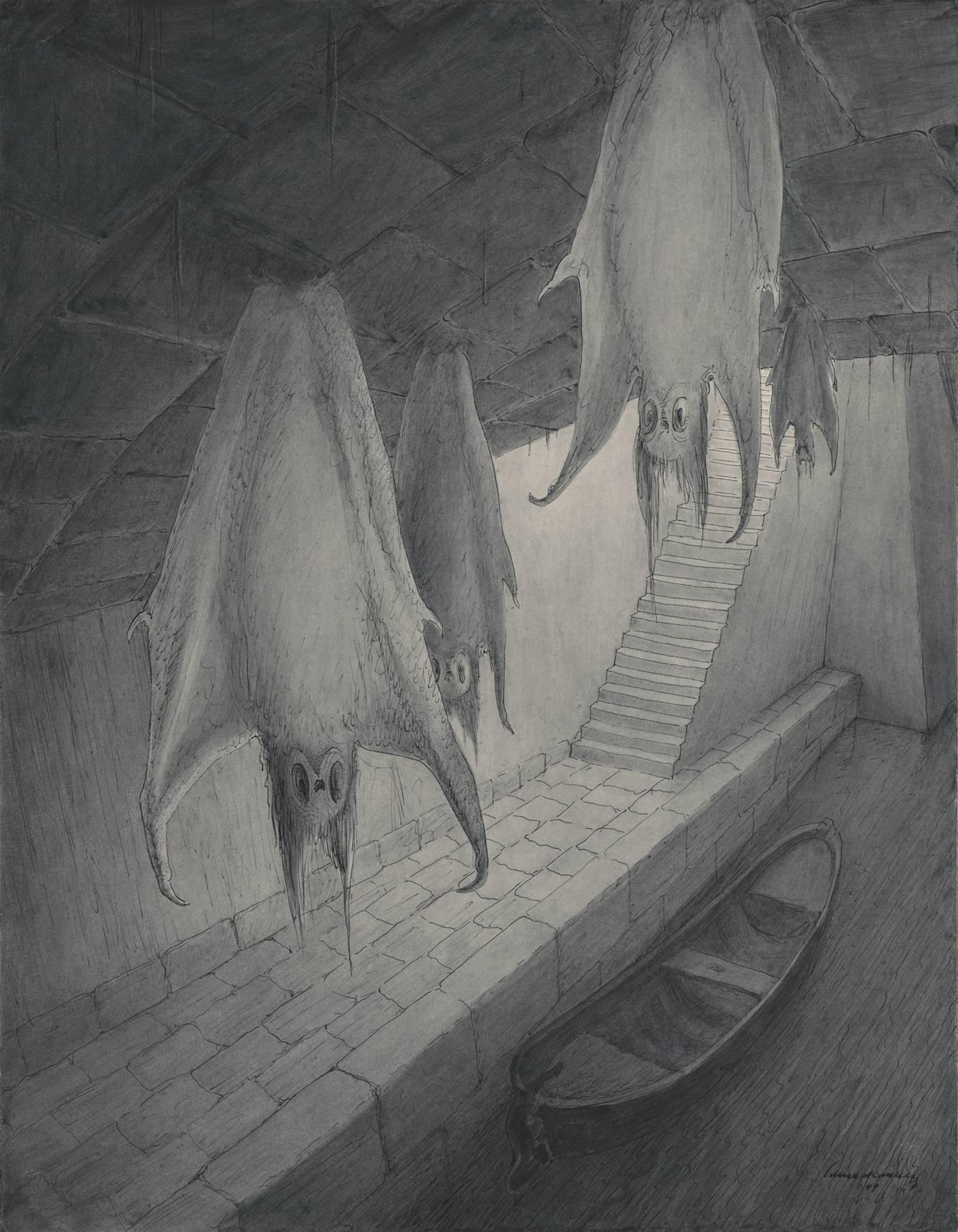 Walter Schnackenberg Animal Art - The Bats