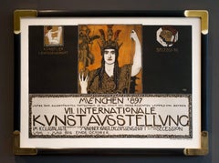 POSTER FOR VII INTNL ART EXHIBITION OF MUNICH ARTISTS ASSOCIATION & SECESSION
