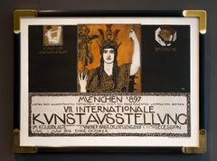 POSTER FOR VII INTNL ART EXHIBITION OF MUNICH ARTISTS ASSOCIATION & SECESSION