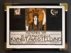 POSTER FOR VII INTNL ART EXHIBITION OF MUNICH ARTISTS ASSOCIATION & SECESSION