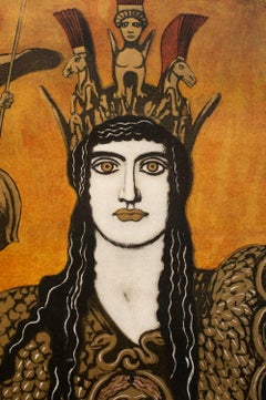 POSTER FOR VII INTNL ART EXHIBITION OF MUNICH ARTISTS ASSOCIATION & SECESSION