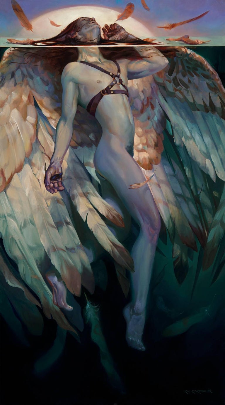 Kai Carpenter Figurative Painting - Icarus