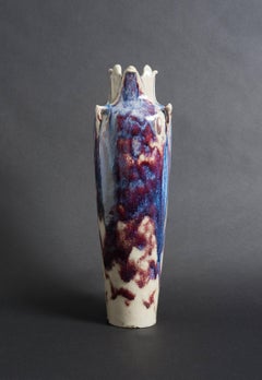 Flambé-Glazed Vase