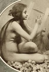 Gerlachs Allegorienteller #37: „Musik“ Lithographie „Allegorien“