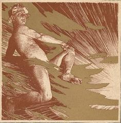 Gerlach's Allegorien Plate #47: "Morning in the Spring" Lithograph