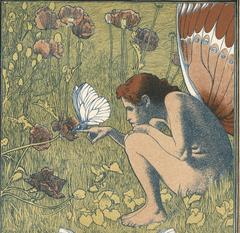 Piastra Allegorien #51 di Gerlach: litografia "Estate