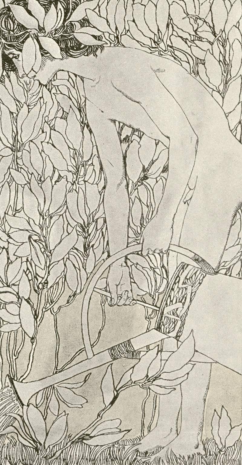 Gerlach's Allegorien Plate #93: Litografia 