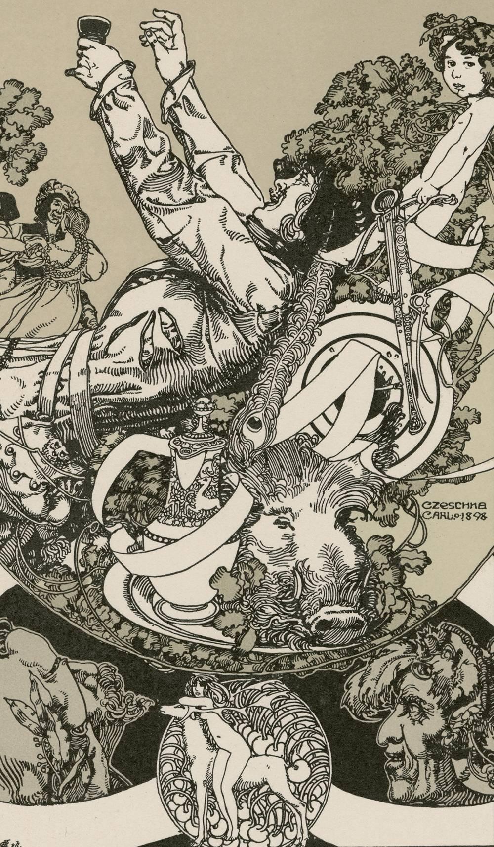 Placa Allegorien nº 114 de Gerlach: 