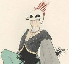 Ballet und Pantomime « Spoutgestalt » (Figure fantomatique), planche n° 12.