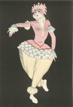Antique Ballet und Pantomime "Puderquaste" (Powder Puff), plate #16.