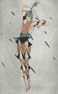 Ballet und Pantomime "Orientalische Tänzerin" (Oriental Dancer), plate #18.