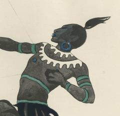 Ballet und Pantomime "Der Vogelfanger" (The Bird Catcher), plate #19.