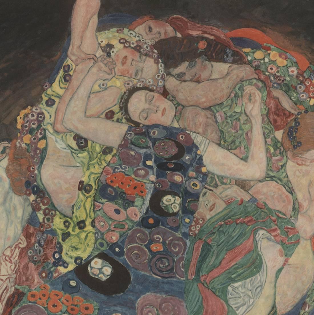 H.O. Impression collotype Miethke Das Werk folio « Les Vierges » - Print de Gustav Klimt & K.K. Hof-und Staatsdruckerei