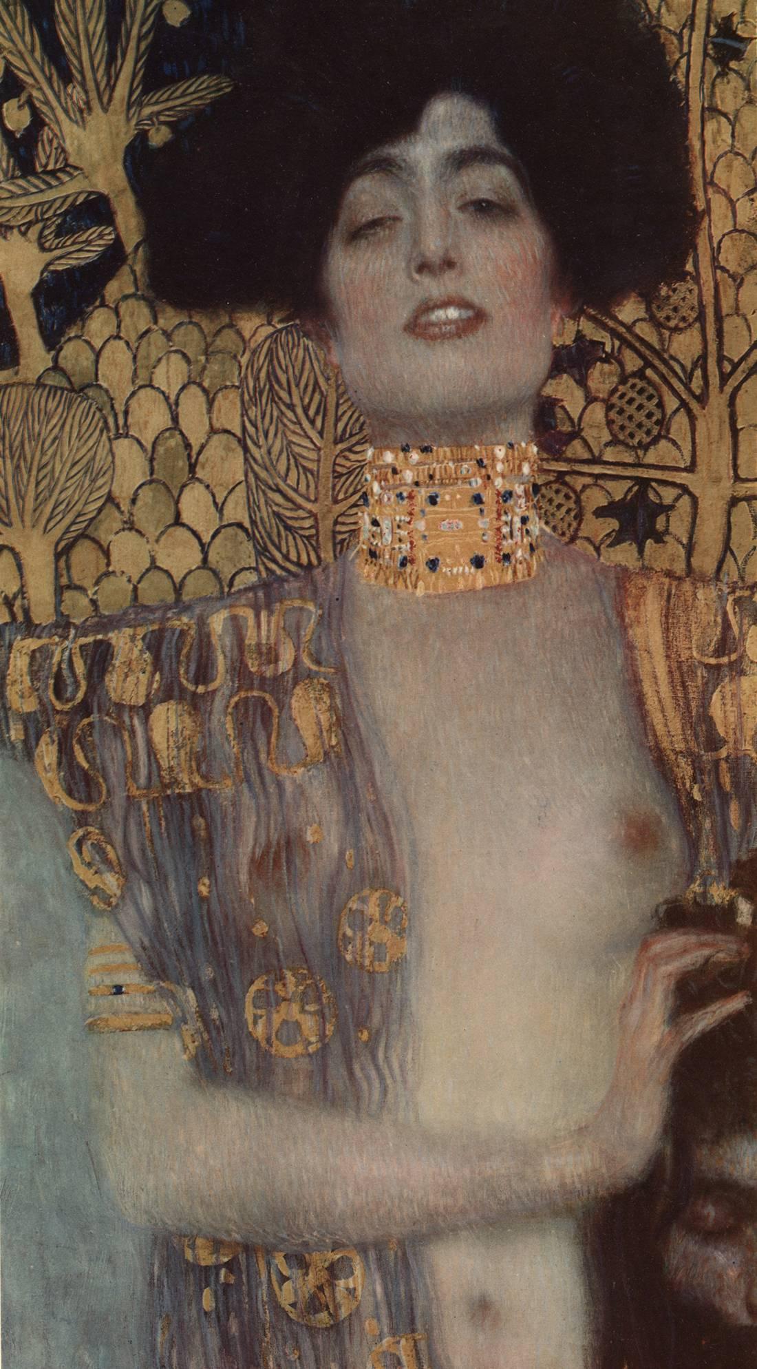 H.O. folio Miethke Das Werk imprimé collotype « Judith I » - Print de Gustav Klimt & K.K. Hof-und Staatsdruckerei