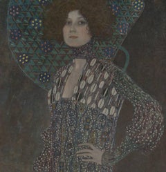 H.O. Miethke Das Werk folio "Portrait of Emilie Flöge" collotype print