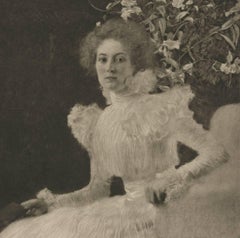 H.O. Miethke Das Werk folio "Portrait of Sonja Knips" collotype print