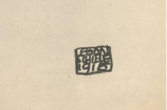 R. Layni, Zeichnungen folio, "Woman with Greyhound" Collotype plate III