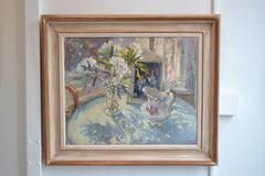 "White Lilies with Manet"