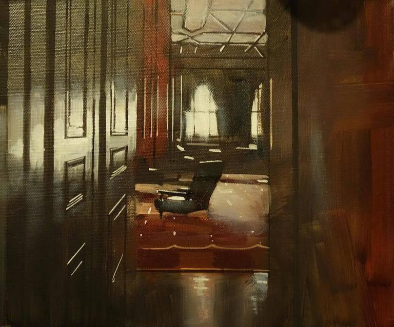 Tom Marsh Room With The Chair Interior Oil Painting For Tom Marsh Room With The Chair Interior Oil Painting