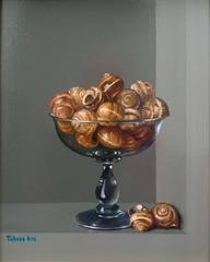 Snail Shells original oil painting