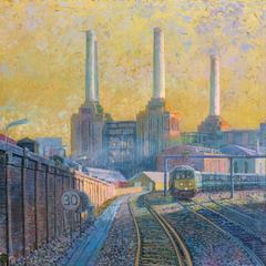 Battersea Power Station City Landscape Painting