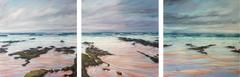 Sanna Bay Triptych original landscape painting 