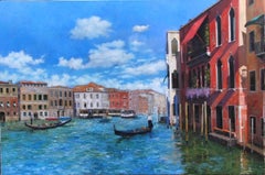Venice Original city landscape painting