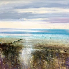 Low tide  original landscape painting