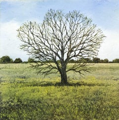 Winter Oak original oil painting