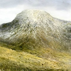 Snow on Haystacks original landscape paintings