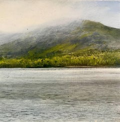 Anorak Scottish Highlands original landscape painting