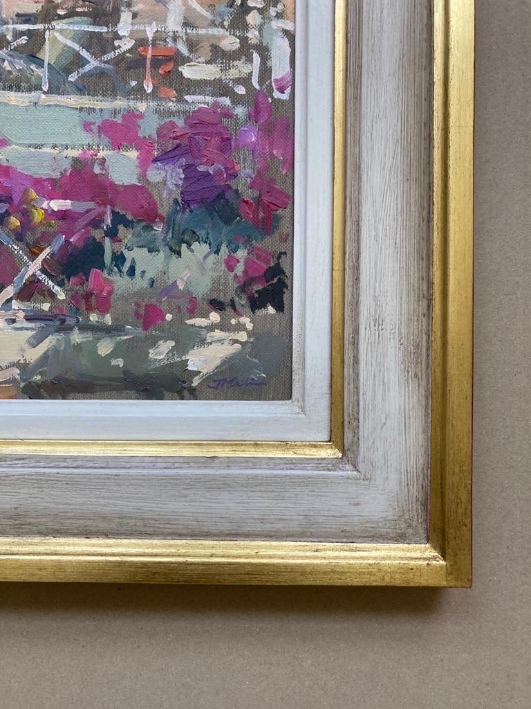 The original painting by John D Martin RBA is framed and ready to be displayed,
Unframed size 30x24cm

John Martin studied at the Royal Academy Schools and later become an elected member of the Royal Society of British Artists (RBA) He is regularly