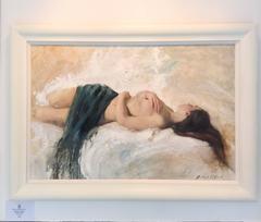 Nude, Blue Linen