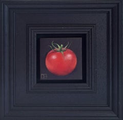 Pocket Tomato - original oil still life painting - Contemporary Realism art