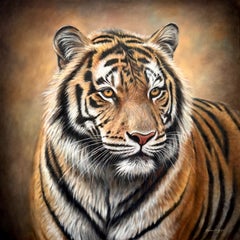 „Ungezähmte Erhabenheit“, Original-Ölgemälde, zeitgenössischer Realismus, Tierkunst