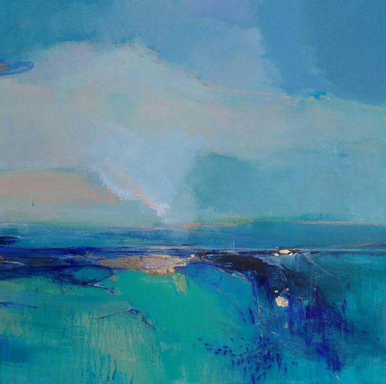 Magdalena Morey Sea Breeze II abstract landscape