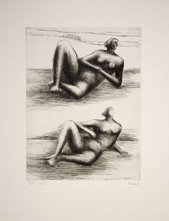 Two Reclining figures