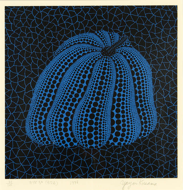 Pumpkin BSQ - Print by Yayoi Kusama