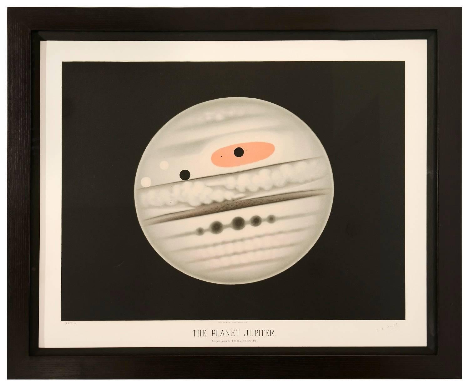 The Astronomical Drawings - Remarkable large format lithographs of the solar sys 4