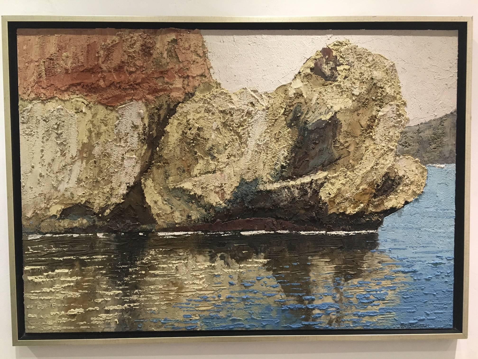 JOAN RIERA FERRARI Abstract Painting - MALLORCA
