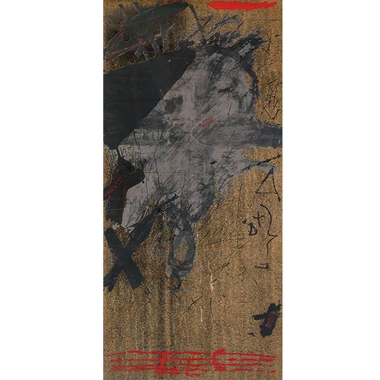 Antoni Tàpies Abstract Print - ELS MESTRES DE CATALUNYA