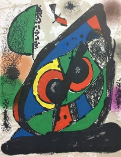 JOAN MIRO - LITHOGRAPHY - "Joan Miró Lithographes IV"