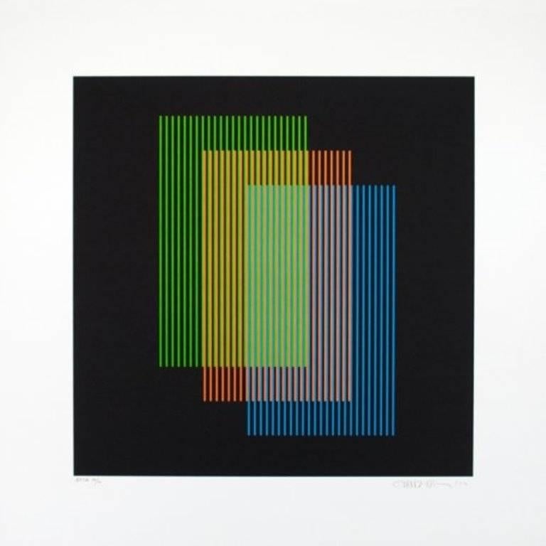 Carlos Cruz-Diez Abstract Print - COLOR ADITIVO