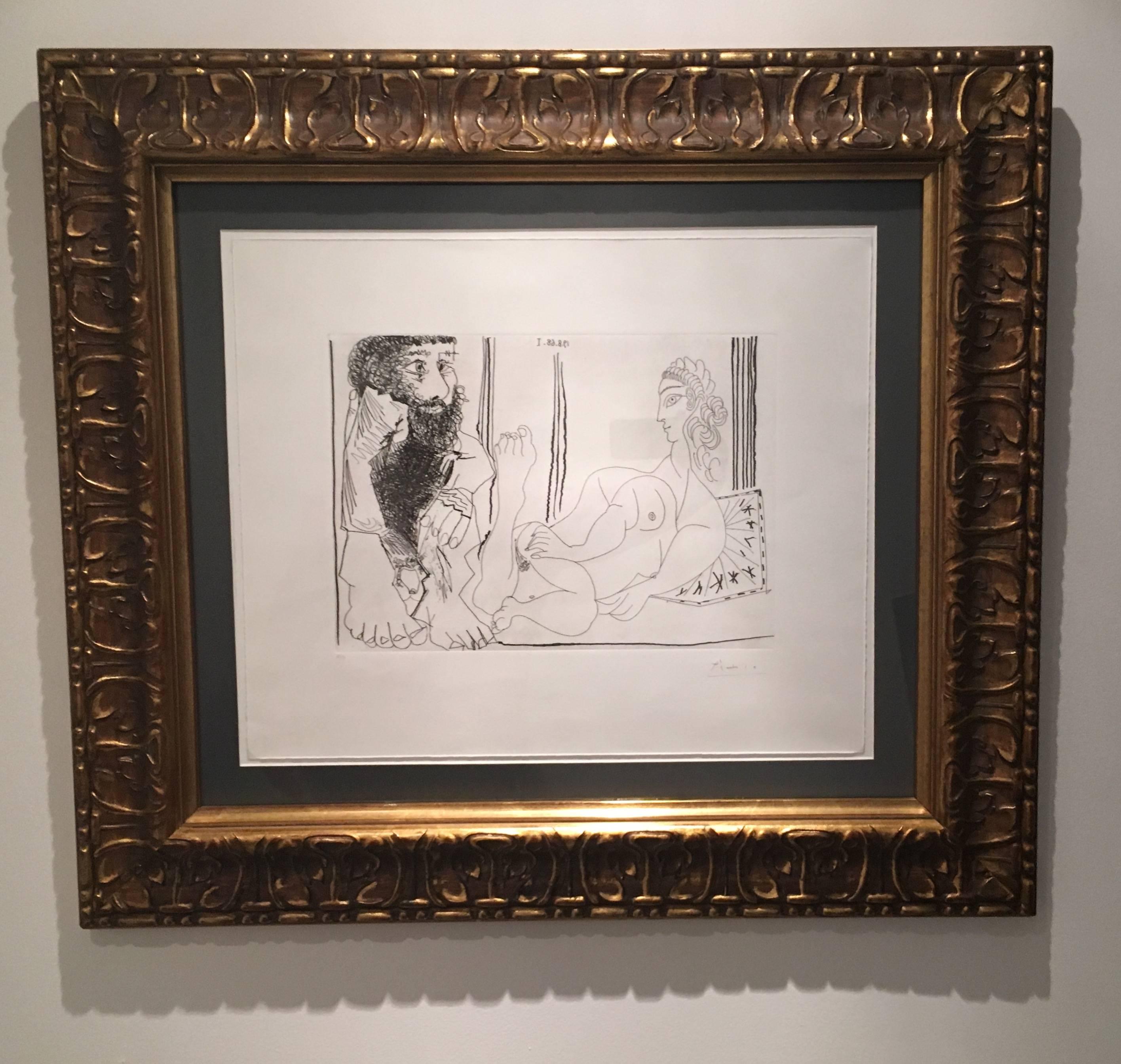 Figurative Painting di Pablo Picasso - SUITE 347