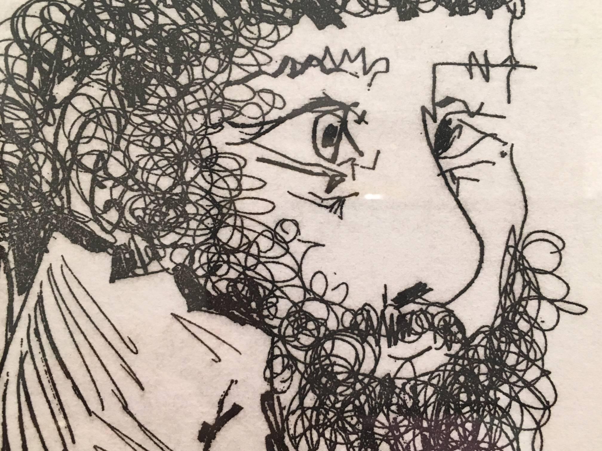 SUITE 347 - Painting Espressionismo astratto di Pablo Picasso
