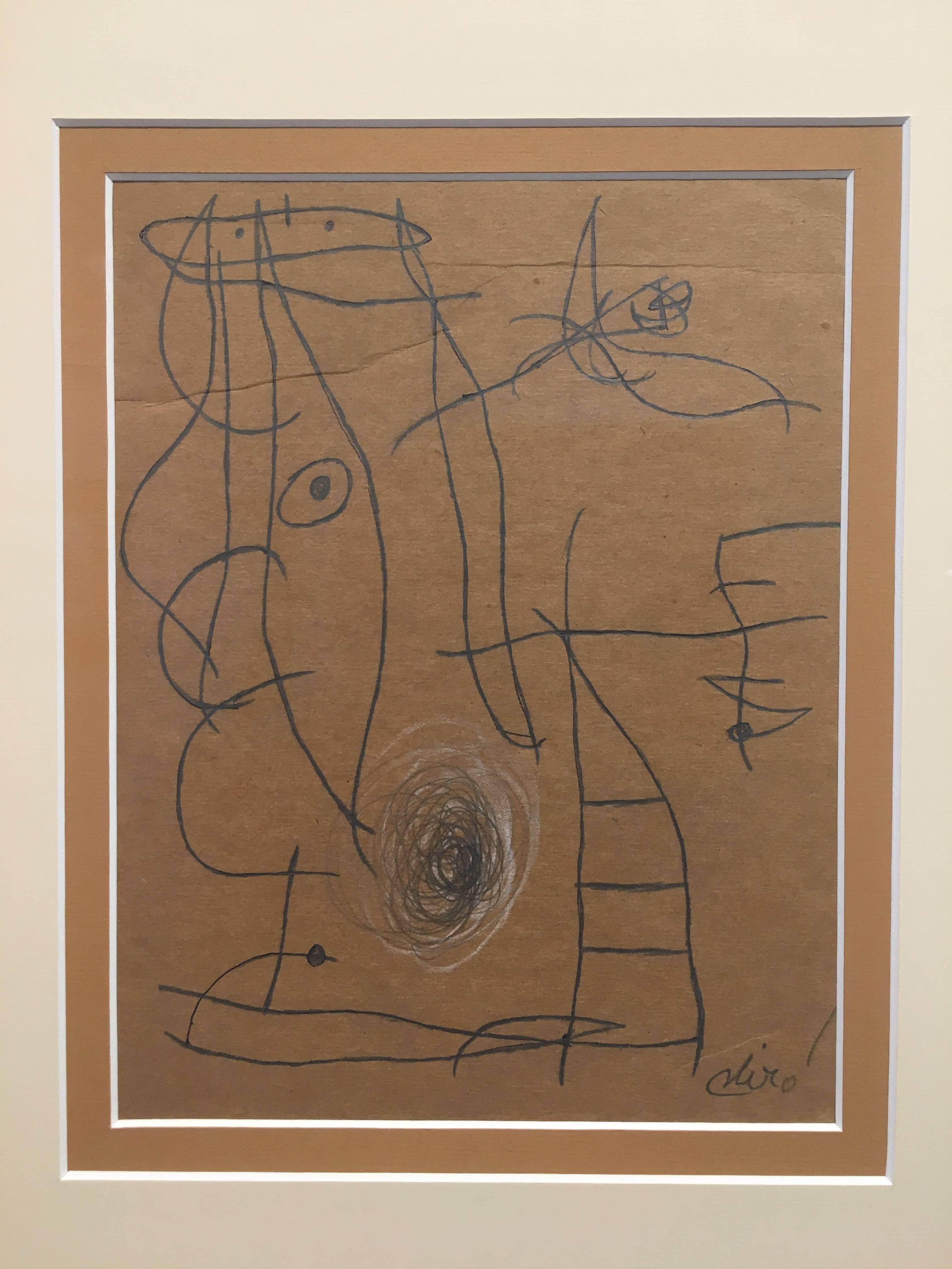 FEMME , OISEAUX - Art by Joan Miró